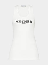 Stella McCartney White Mother F*cker Tank Top