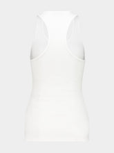 Stella McCartney White Horse Girl Cotton Tank Top