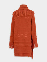 Stella McCartney Tangerine Alpaca Wool Knit Cardigan