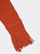 Stella McCartney Tangerine Alpaca Wool Knit Cardigan