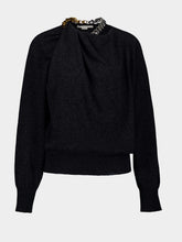 Stella McCartney Chain-Detail Wool Jumper