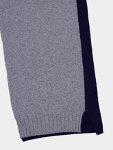 Stella McCartney Grey and Navy Recycled Cashmere Trousers