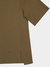 Stella McCartney Brown Compact Knit Short Sleeve Top