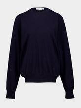 Stella McCartney Midnight Blue Merino Wool Jumper