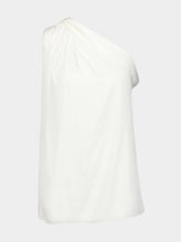 One-Shoulder Scarf Top