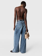 Stella McCartney Gold Halterneck Panel Rhinestone Embellished Top