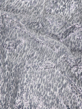 Stella McCartney Silver Metallic Velvet Halterneck Top