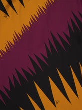 Pucci Bordeaux and Gold Drago Print Silk Mini Dress