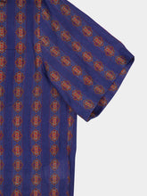 Valentino Garavani Linen Bowling Shirt with Voyage Imaginaire Print