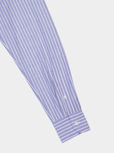 Valentino Garavani Blue VLogo Embroidered Cotton Shirt