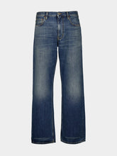 Valentino Garavani Blue Straight-Leg Jeans