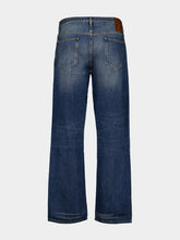Valentino Garavani Blue Straight-Leg Jeans
