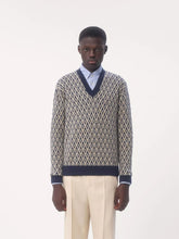 Valentino Garavani Toute la V Jacquard Wool Jumper