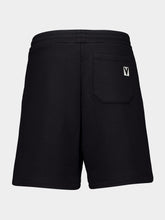 Valentino Garavani Black Jersey Cotton Regular Fit Shorts