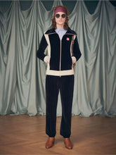 Valentino Garavani Black Chenille Jogging Trousers