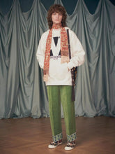 Valentino Garavani Off-White Cotton Sweatshirt with Chez V Print