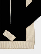 Valentino Garavani Black High-Neck Chenille Sweatshirt