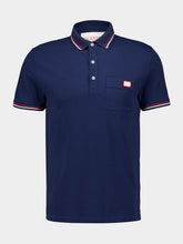 Valentino Garavani Navy Embroidered Dreamatic Cotton Polo Shirt