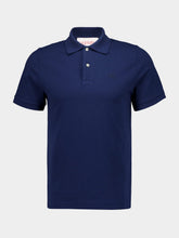 Valentino Garavani Indigo Cotton Piqué Polo Shirt