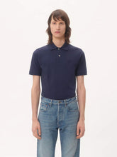Valentino Garavani Indigo Cotton Piqué Polo Shirt