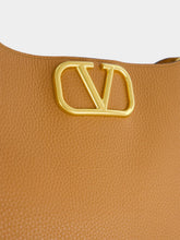Valentino Garavani Almond Brown Hobo Shoulder Bag