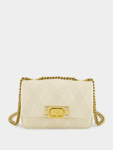 Valentino Garavani Ivory Quiltie 67 Small Shoulder Bag