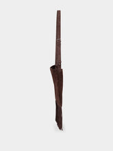 Valentino Garavani Brown Nellcôte Suede Fringe Shoulder Bag