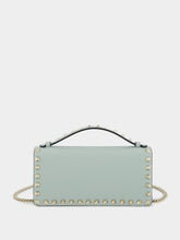 Valentino Garavani Rockstud Leather Wallet on Chain