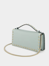 Valentino Garavani Rockstud Leather Wallet on Chain