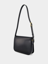 Valentino Garavani Black 9to5 Smooth Calfskin Shoulder Bag