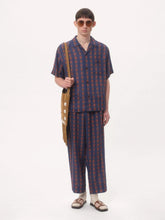 Valentino Garavani Linen Bowling Shirt with Voyage Imaginaire Print