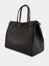 Valentino Garavani Antibes Medium Calfskin Shopping Bag in Black