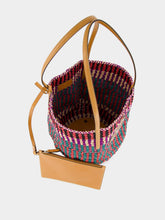 Valentino Garavani VLogo Signature Raffia Shopping Bag