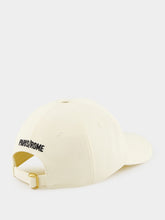 Valentino Garavani Ivory Embroidered Cotton Baseball Cap