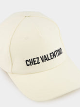 Valentino Garavani Ivory Embroidered Cotton Baseball Cap
