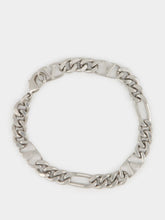 Valentino Garavani Vintage Palladium Silver Chain-Link Bracelet
