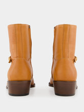 Valentino Garavani Roasted Pecan Pat Ankle Boots