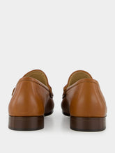 Valentino Garavani Tobacco V-Logo Signature Buffalo Loafers