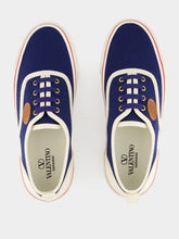 Valentino Garavani Indigo Nojoke Canvas Trainers