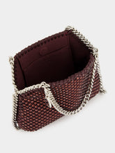 Stella McCartney Raisin Falabella Tiny Crystal Tote