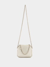 Stella McCartney Oyster Crystal Mesh Mini Falabella Tote Bag