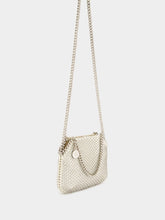 Stella McCartney Oyster Crystal Mesh Mini Falabella Tote Bag