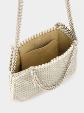 Stella McCartney Oyster Crystal Mesh Mini Falabella Tote Bag