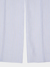 Zimmermann Sky Stripe Rebellion Pinstripe Linen Trousers