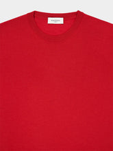 Piacenza 1733 Red Crewneck Cashmere Sweater