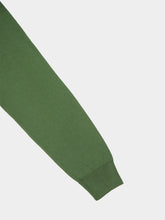 Piacenza 1733 Green Crewneck Cashmere Sweater