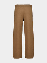 Piacenza 1733 Camel Wool Straight Trousers