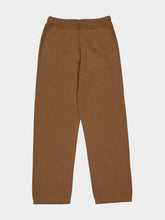 Piacenza 1733 Camel Wool Straight Trousers