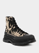 Alexander McQueen Cotton tread boots