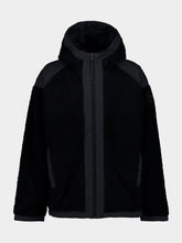 Canada Goose Black Reversible Alberni Bomber Jacket in Fleece